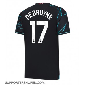 Manchester City Kevin De Bruyne #17 Tredje Matchtröja 2023-24 Kortärmad